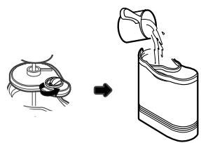 LG GR 642 AVP BLANC - Remplir le réservoir a eau - 1