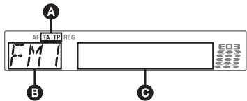 SONY CDXGT440E - Informationen im Display - 1