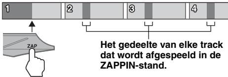 SONY CDXGT440E - Druk op (ZAP) tijdens het afspelen. - 1