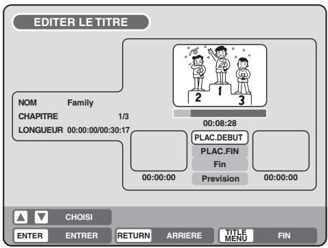 SHARP DV-RW250F - Effacer une scène (Editor le titre) - 3
