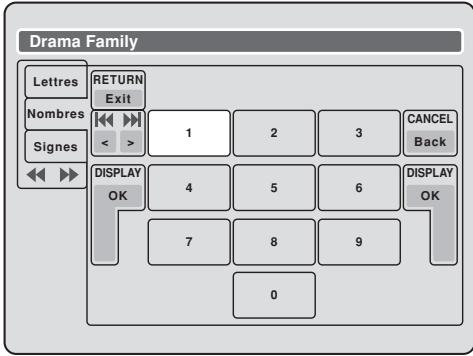 SHARP DV-RW250F - Types de clavier - 1