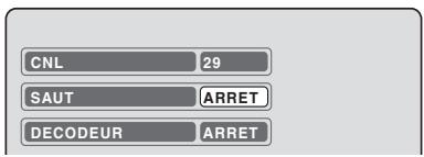 SHARP DV-RW250F - Eliminer une chaine - 2