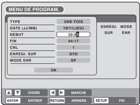SHARP DV-RW250F - REMARQUES : - 2