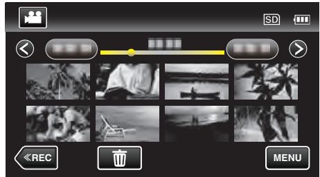 VC GZ-E205WEU - Éditer des listes de lecture - 3