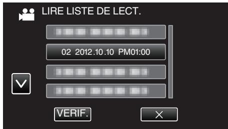 VC GZ-E205WEU - Lire des listes de lecture - 5