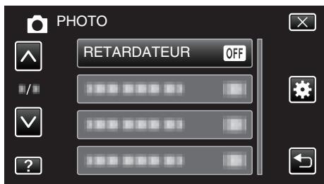VC GZ-E205WEU - Utilisation du retardateur à 2/10 secondes - 4