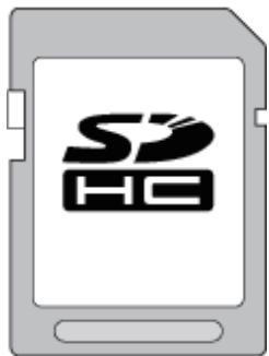 VC GZ-E205WEU - Carte SDHC - 1