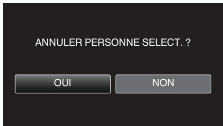 VC GZ-E205WEU - Annuler (supprimer) l'information du visage enregistrée - 7