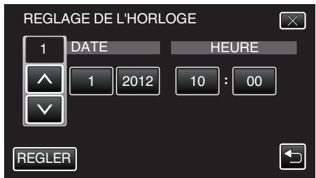 VC GZ-E205WEU - Réinitialiser l'horloge - 5