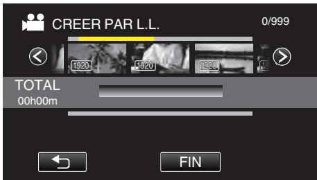 VC GZ-E205WEU - Copier des listes de lecture sélectionnées - 2