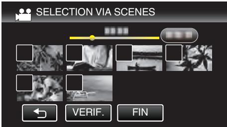 VC GZ-E205WEU - Copier des fichiers sélectionnés - 5
