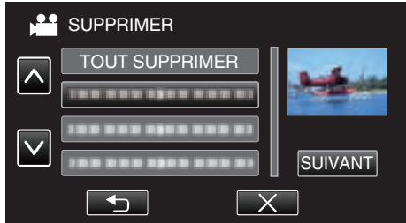 VC GZ-E205WEU - Supprimer des listes de lecture - 6