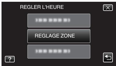 VC GZ-E205WEU - Régler l'horloge à l'heure locale lors de vos voyages - 4