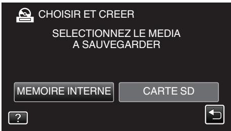 VC GZ-E205WEU - Copier des fichiers sélectionnés - 3
