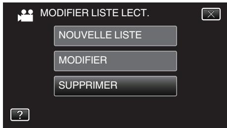 VC GZ-E205WEU - Supprimer des listes de lecture - 5
