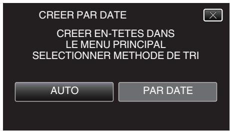 VC GZ-E205WEU - Copier des fichiers par date - 5