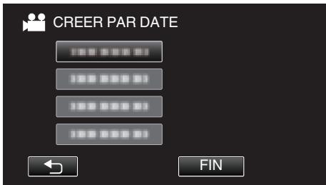 VC GZ-E205WEU - Copier des fichiers par date - 5