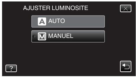 VC GZ-E205WEU - Ajuster la luminosité - 6