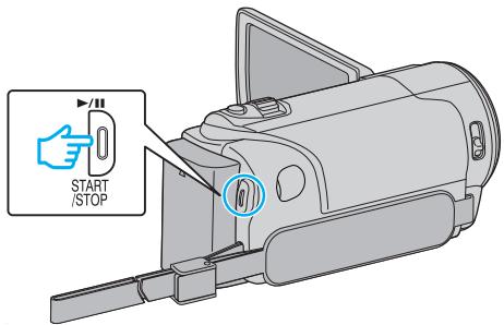 VC GZ-E205WEU - Tapez pour sélectionner un intervalle d'enregistrement (1 à 80 secondes). - 2