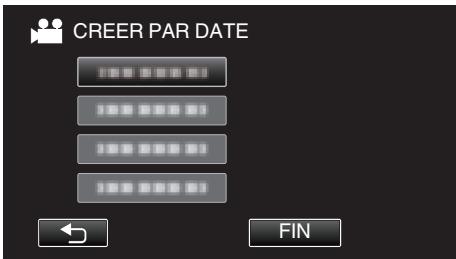 VC GZ-E205WEU - Copier des fichiers par date - 3