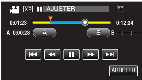 VC GZ-E205WEU - Capturer une partie requise dans la video (DECOUPAGE) - 7