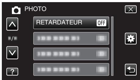 VC GZ-E205WEU - Utilisation du retardateur à détention de visages - 4