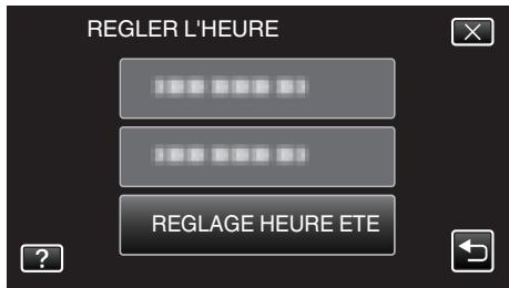 VC GZ-E205WEU - Régler l'heure d'été - 4