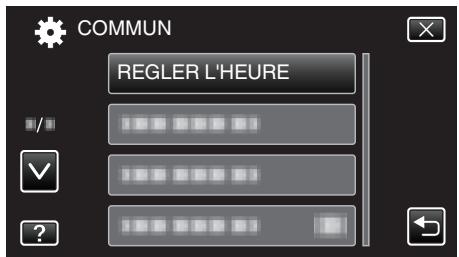 VC GZ-E205WEU - Régler l'heure d'été - 3