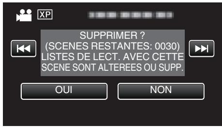 VC GZ-E205WEU - Appuyez sur "OUI". - 1