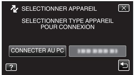 VC GZ-E205WEU - Raccordez le câble USB à l'adaptateur secteur - 2