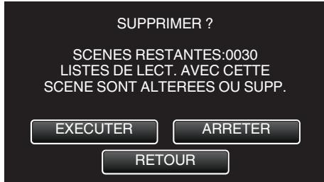 VC GZ-E205WEU - Appuyez sur les fichiers à effacer. - 4