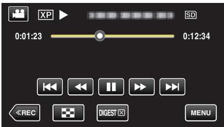 VC GZ-E205WEU - Vérifier rapidement le contenu des videos (lecture abrégée) - 7