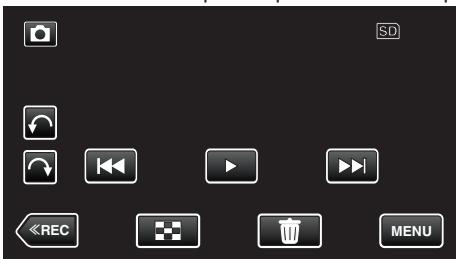 VC GZ-E205WEU - Lecture du diaporama - 1