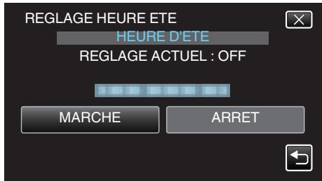 VC GZ-E205WEU - Régler l'heure d'été - 5