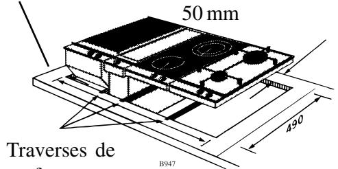 AEG 231 GRM - Pose des traverses de renforcement - 1