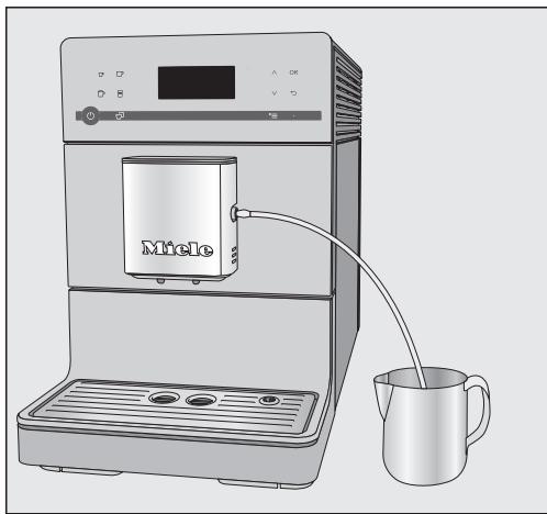 MIELE CM6560NR - Proceder au nettoyage : - 1