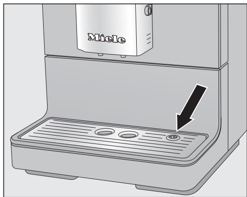 MIELE CM6560NR - Bac à marc, bac et plaque d'égoutage - 2
