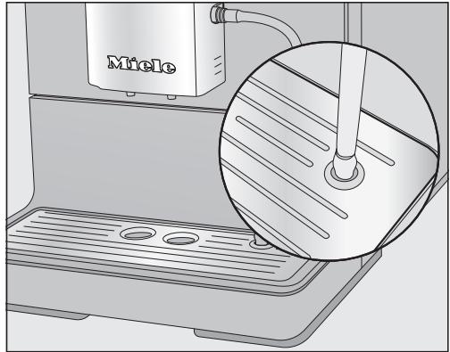 MIELE CM6560NR - Rincer le conduit de lait - 1