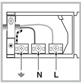 ARISTON FZ 99 C.1 WH BLANC - Montage du câble d'alimentation - 2