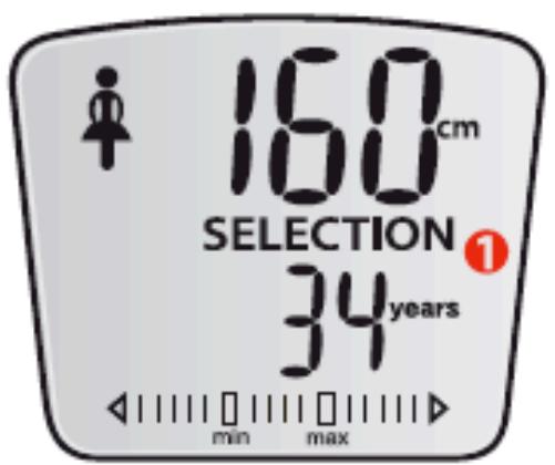 TEFAL BM3100A9 - 3/ Sélection de l'âge : - 2