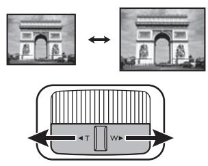 BENQ W1720 - Réglage fin de la taille et de la nettété de l'image - 1