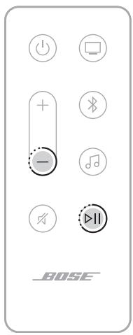 BOSE SB600 - RéINITIALISATION DE LA BARRE DE SON - 1