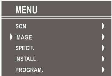 PROLINE 2110 - Menu IMAGE - 1