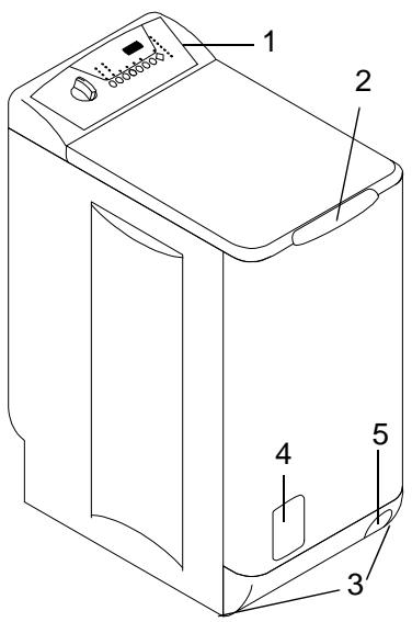 ARTHUR MARTIN AWT 1335 AA - 2.DESCRIPTION DE L'APPAREIL - 1