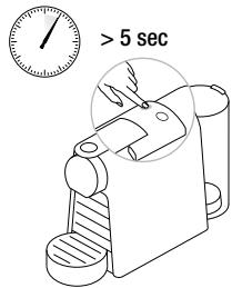 MAGIMIX NESPRESSO ESSENZA MINI - Programming the Water Volume/Programmation du volume d'eau - 5