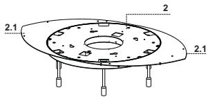 ROBLIN MOTEUR F LIGHT - FIXATION RALLONGE PLAQUE (MODELE NEST) - 2