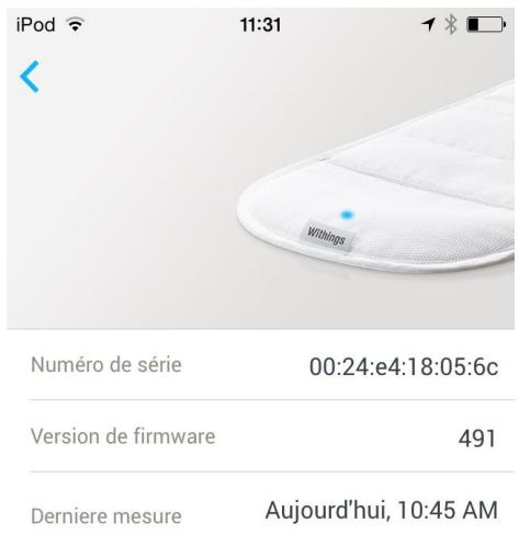 WITHINGS AURAC - Paramètres du réveil - 17