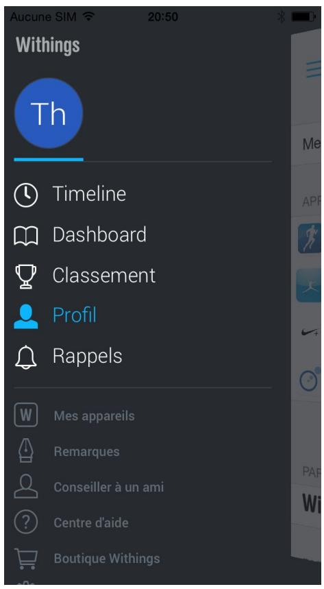 WITHINGS AURAC - Creation d'un compte à l'aide de l'application Health Mate - 1