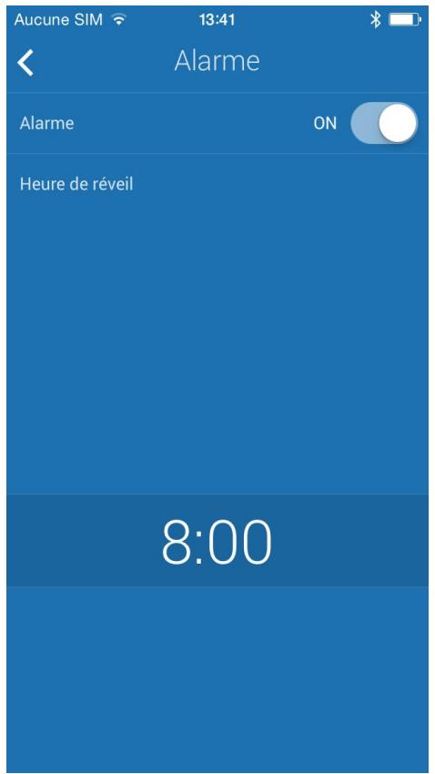 WITHINGS AURAC - Paramètres du réveil - 4
