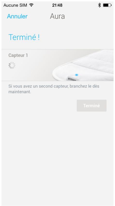 WITHINGS AURAC - Après la configuration : - 1